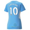 Maglia ufficiale Manchester City Jack Grealish 10 Casa 2021-22 per Donna